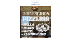 Desktop Screenshot of chicagobrospizzeria.com